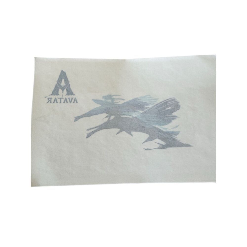 Avatar Way of Water glow in the dark Kelloggs temporary tattoo ikran banshee Dis